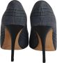 Manolo Blahnik Pre-owned Cotton heels Gray Dames - Thumbnail 3