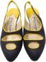 Manolo Blahnik Pre-owned Cotton sandals Multicolor Dames - Thumbnail 3