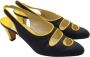Manolo Blahnik Pre-owned Cotton sandals Multicolor Dames - Thumbnail 4