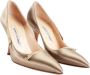 Manolo Blahnik Pre-owned Fabric heels Beige Dames - Thumbnail 2