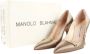 Manolo Blahnik Pre-owned Fabric heels Beige Dames - Thumbnail 6
