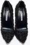 Manolo Blahnik Pre-owned Fabric heels Black Dames - Thumbnail 3