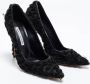 Manolo Blahnik Pre-owned Fabric heels Black Dames - Thumbnail 4