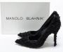 Manolo Blahnik Pre-owned Fabric heels Black Dames - Thumbnail 9