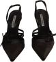 Manolo Blahnik Pre-owned Fabric heels Brown Dames - Thumbnail 3