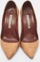 Manolo Blahnik Pre-owned Fabric heels Brown Dames - Thumbnail 3