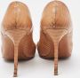 Manolo Blahnik Pre-owned Fabric heels Brown Dames - Thumbnail 5