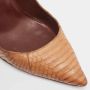 Manolo Blahnik Pre-owned Fabric heels Brown Dames - Thumbnail 7