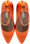 Manolo Blahnik Pre-owned Fabric heels Orange Dames - Thumbnail 8