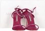 Manolo Blahnik Pre-owned Fabric heels Pink Dames - Thumbnail 2