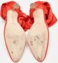 Manolo Blahnik Pre-owned Fabric heels Red Dames - Thumbnail 6