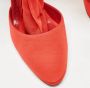 Manolo Blahnik Pre-owned Fabric heels Red Dames - Thumbnail 8