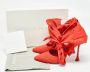 Manolo Blahnik Pre-owned Fabric heels Red Dames - Thumbnail 9