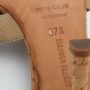 Manolo Blahnik Pre-owned Fabric sandals Beige Dames - Thumbnail 8