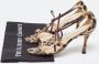 Manolo Blahnik Pre-owned Fabric sandals Brown Dames - Thumbnail 9