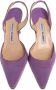 Manolo Blahnik Pre-owned Fabric sandals Purple Dames - Thumbnail 2