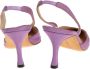 Manolo Blahnik Pre-owned Fabric sandals Purple Dames - Thumbnail 4