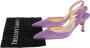 Manolo Blahnik Pre-owned Fabric sandals Purple Dames - Thumbnail 8