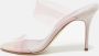 Manolo Blahnik Pre-owned Fabric sandals Purple Dames - Thumbnail 2
