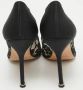 Manolo Blahnik Pre-owned Lace heels Black Dames - Thumbnail 3