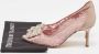 Manolo Blahnik Pre-owned Lace heels Pink Dames - Thumbnail 9