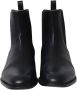 Manolo Blahnik Pre-owned Leather boots Black Heren - Thumbnail 2