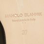 Manolo Blahnik Pre-owned Leather flats Black Dames - Thumbnail 7