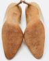 Manolo Blahnik Pre-owned Leather heels Beige Dames - Thumbnail 6