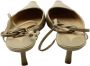 Manolo Blahnik Pre-owned Leather heels Beige Dames - Thumbnail 5