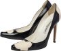 Manolo Blahnik Pre-owned Leather heels Black Dames - Thumbnail 4