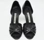 Manolo Blahnik Pre-owned Leather heels Black Dames - Thumbnail 3