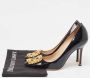 Manolo Blahnik Pre-owned Leather heels Black Dames - Thumbnail 9