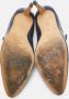 Manolo Blahnik Pre-owned Leather heels Blue Dames - Thumbnail 6