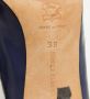 Manolo Blahnik Pre-owned Leather heels Blue Dames - Thumbnail 8