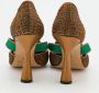 Manolo Blahnik Pre-owned Leather heels Brown Dames - Thumbnail 5