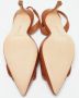 Manolo Blahnik Pre-owned Leather heels Brown Dames - Thumbnail 6