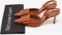 Manolo Blahnik Pre-owned Leather heels Brown Dames - Thumbnail 8