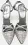 Manolo Blahnik Pre-owned Leather heels Gray Dames - Thumbnail 3