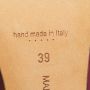 Manolo Blahnik Pre-owned Leather heels Pink Dames - Thumbnail 9