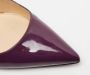 Manolo Blahnik Pre-owned Leather heels Purple Dames - Thumbnail 7