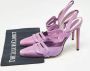 Manolo Blahnik Pre-owned Leather heels Purple Dames - Thumbnail 9