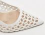 Manolo Blahnik Pre-owned Leather heels White Dames - Thumbnail 7
