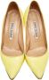Manolo Blahnik Pre-owned Leather heels Yellow Dames - Thumbnail 2
