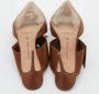 Manolo Blahnik Pre-owned Leather mules Brown Dames - Thumbnail 6