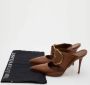 Manolo Blahnik Pre-owned Leather mules Brown Dames - Thumbnail 9