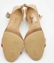 Manolo Blahnik Pre-owned Leather sandals Beige Dames - Thumbnail 5