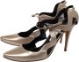 Manolo Blahnik Pre-owned Leather sandals Beige Dames - Thumbnail 3