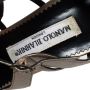Manolo Blahnik Pre-owned Leather sandals Beige Dames - Thumbnail 6
