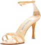 Manolo Blahnik Pre-owned Leather sandals Beige Dames - Thumbnail 4
