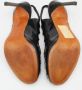 Manolo Blahnik Pre-owned Leather sandals Black Dames - Thumbnail 5